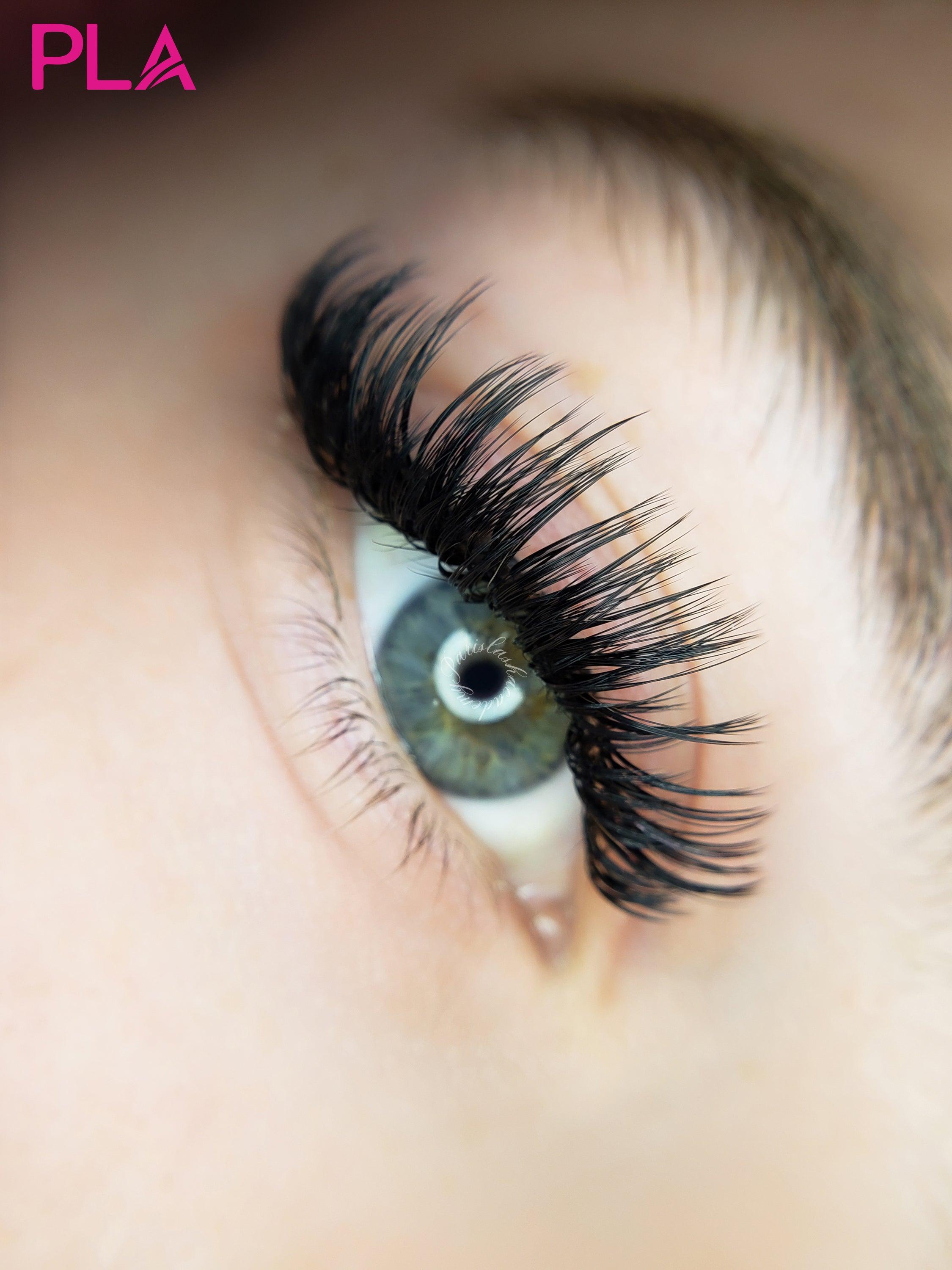 How To Create Wet Set Lashes – Paris Lash Academy