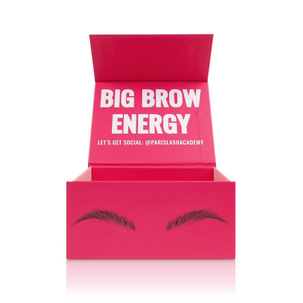 PLA's Brow Lamination Line: Brow Lamination Kit, (view of the box)