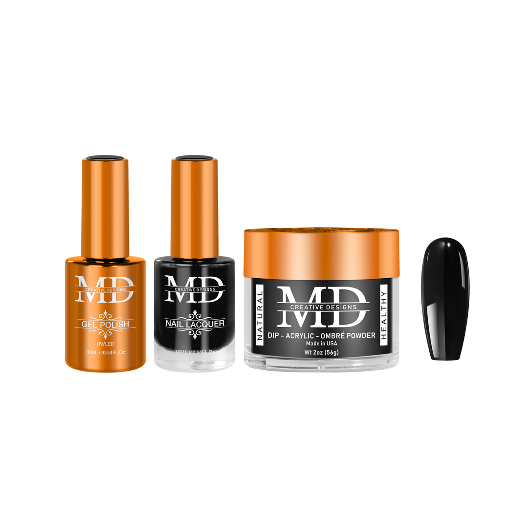 SUPER BLACK - K002 - 4-in-1 Trio Set