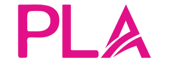 PLA Logo on the header of our website 