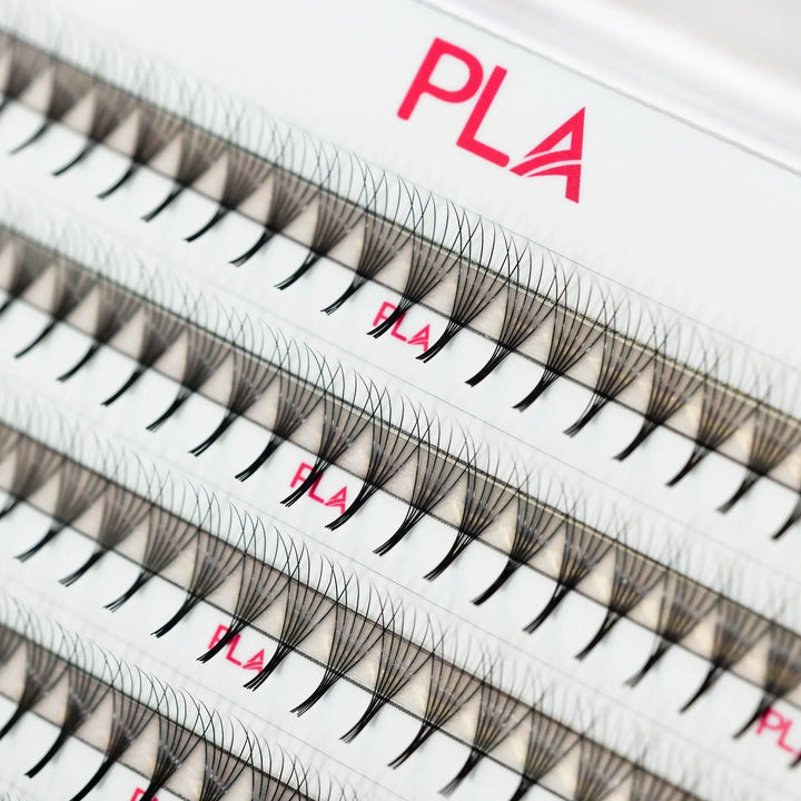 PLA ProMade Lashes — 2.0 (close up of promades on strip)