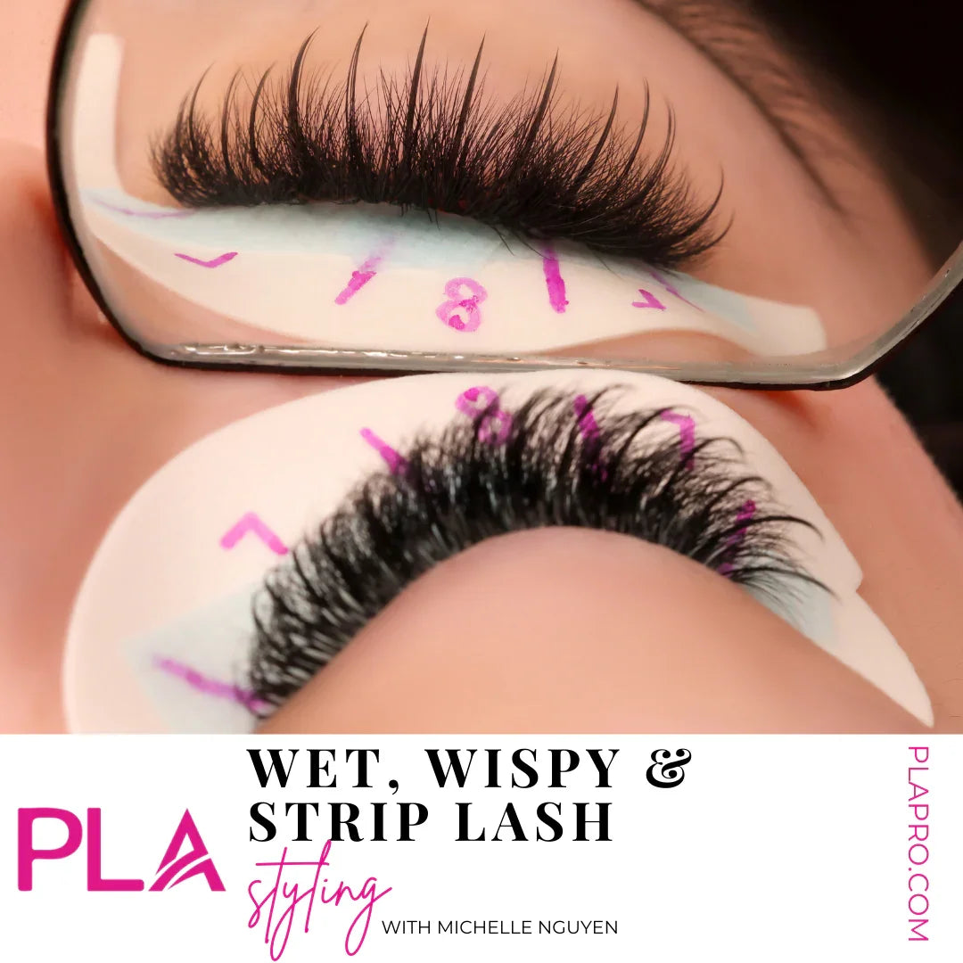 Wet, Wispy & Strip Lash Styling Online Course