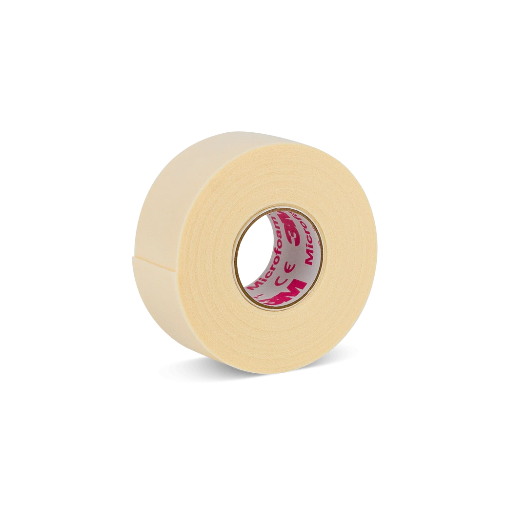 Microfoam Tape from Paris Lash Academy: 1 Inch X 5-1/2 Yards (size view of roll)