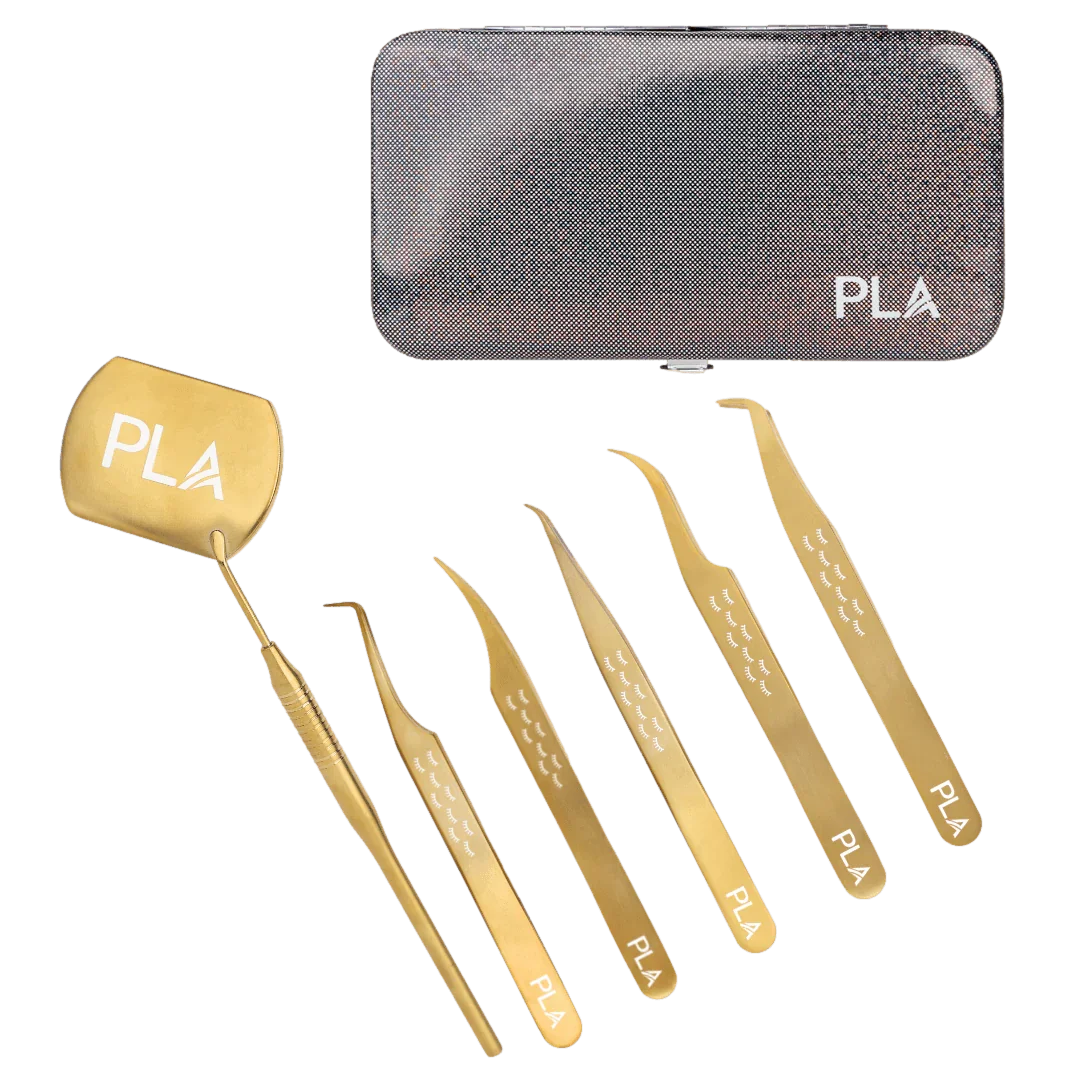 Limited Edition Gold Tweezer Set - Paris Lash Academy
