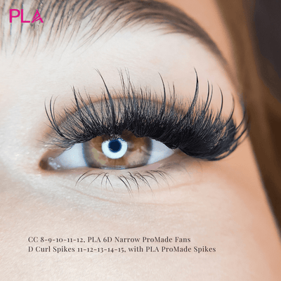 How To Create Wispy Lashes With PLA ProMade Fans