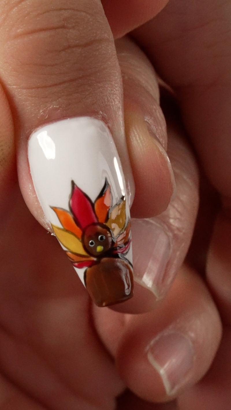 10 Fall Nail Designs Just In Time For Thanksgiving - Paris Lash Academy