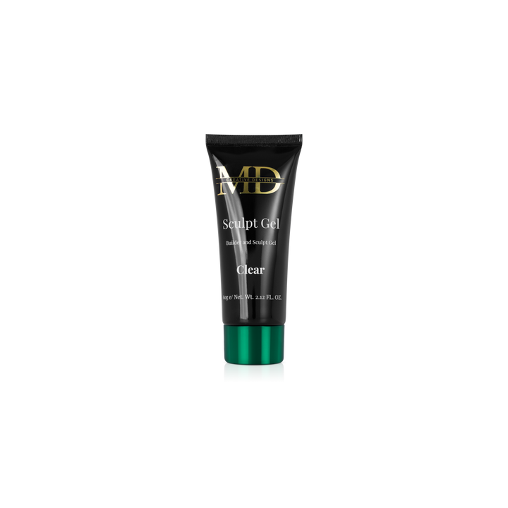 Tube of MD Sculpt Gel on a white background