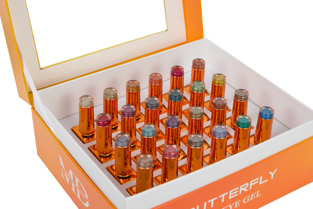 MD 10D Gel de Ojos de Gato Mariposa - 24 colores