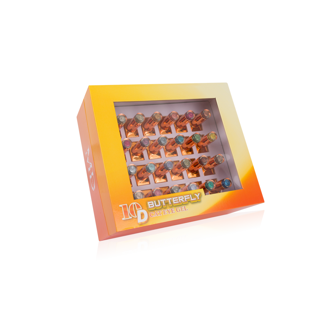 MD 10D Gel de Ojos de Gato Mariposa - 24 colores