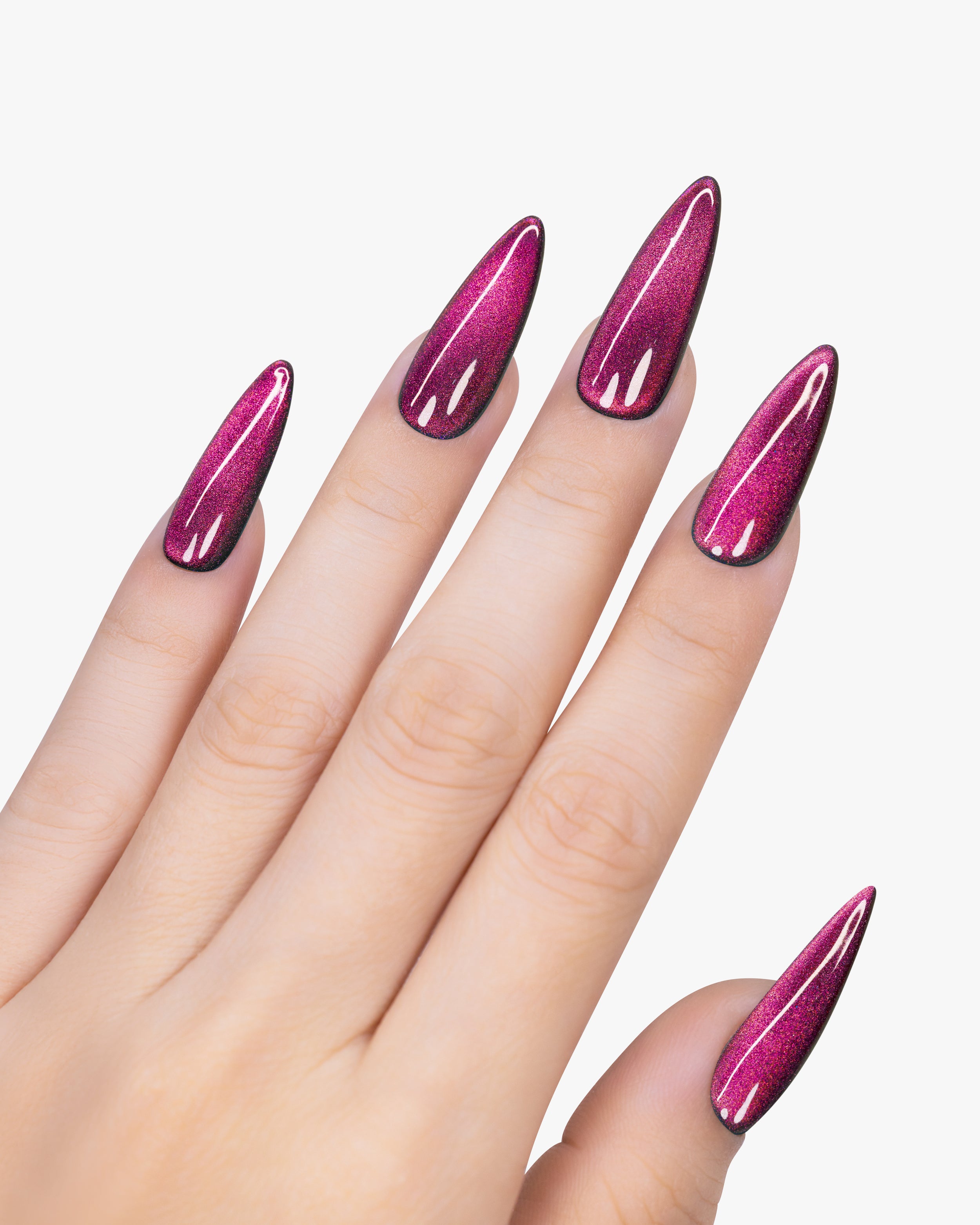 Andromeda Amethyst - Cat Eye Gel Polish - CE026