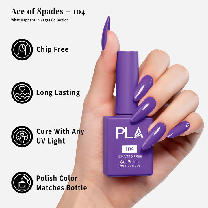 Ace of Spades - 104 - Gel Polish