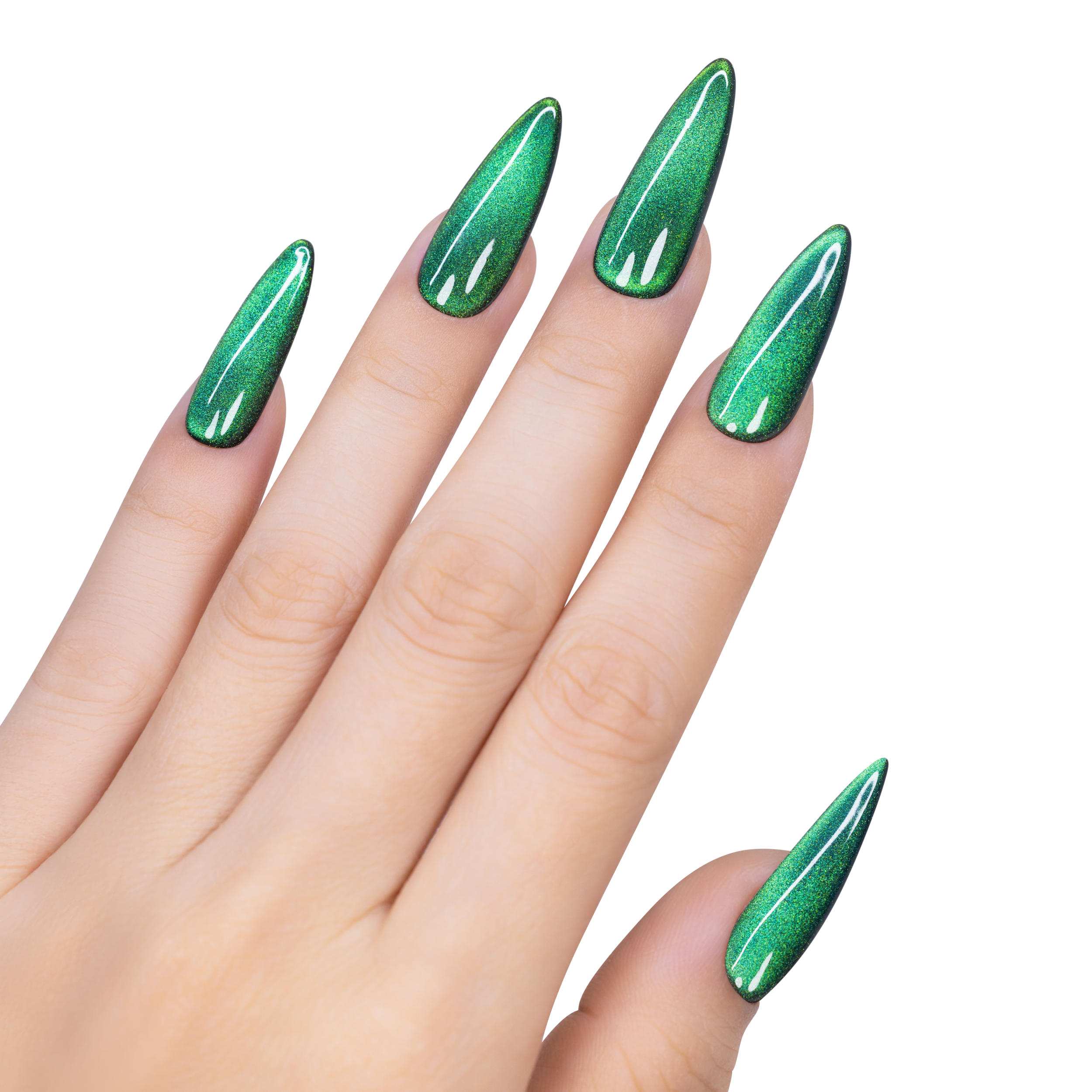 Eclipse Emerald - Cat Eye Gel Polish - CE029