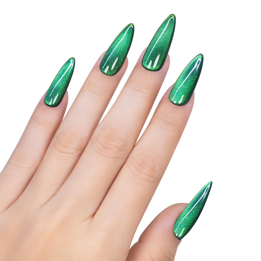 Eclipse Emerald - Cat Eye Gel Polish - CE029