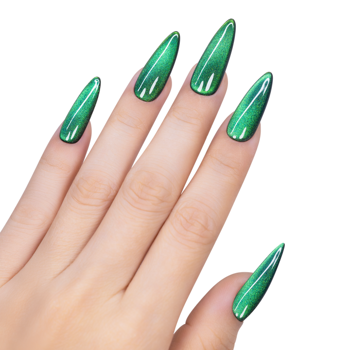 Eclipse Emerald - Cat Eye Gel Polish - CE029