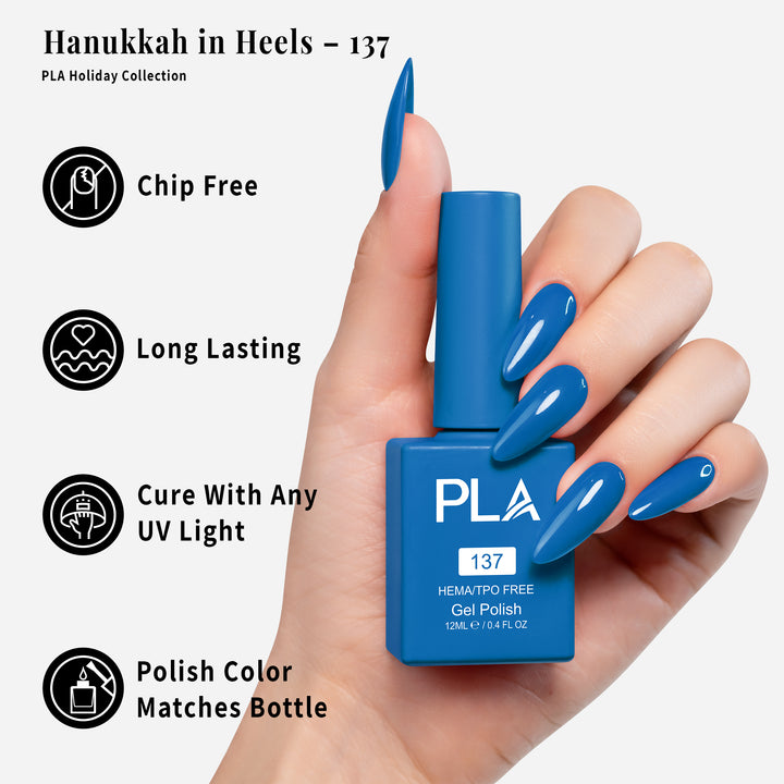 Hanukkah in Heels - 137 - Gel Polish