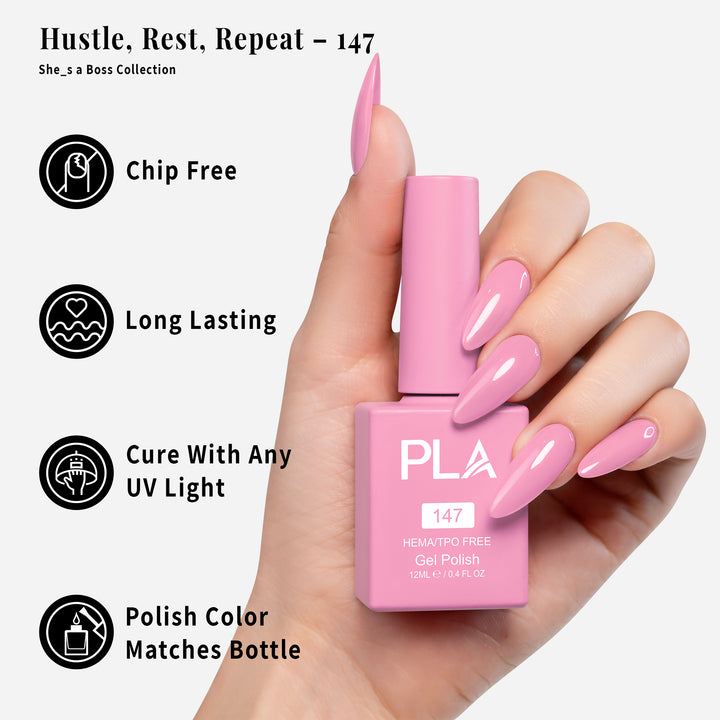 Hustle, Rest, Repeat - 147 - Gel Polish