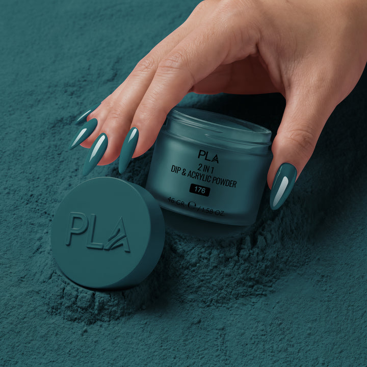 2-in-1 Dip & Acrylic Powder Nails on Fleek - 176