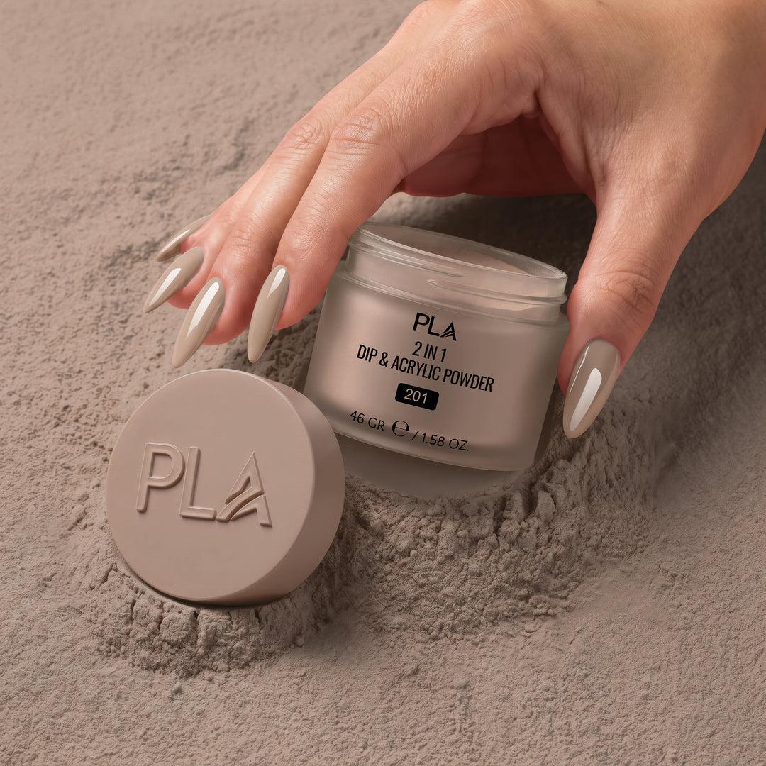 2-in-1 Dip & Acrylic Powder Cloud And Clear - 201