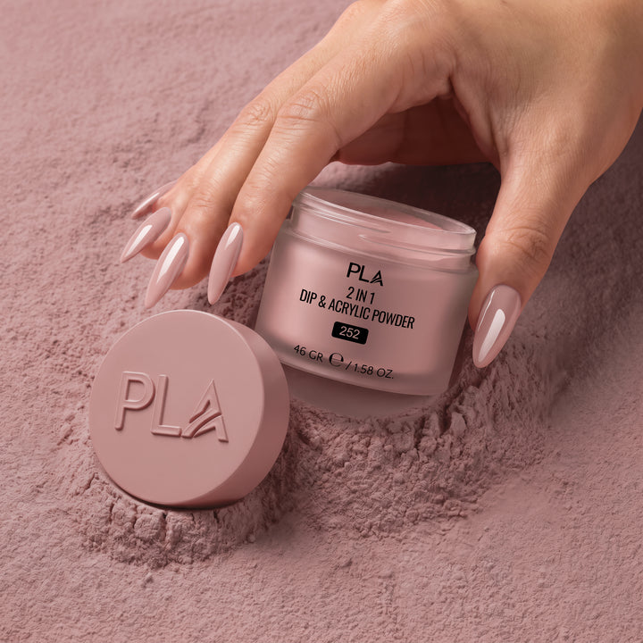 2-in-1 Dip & Acrylic Powder Love You Mochi - 252