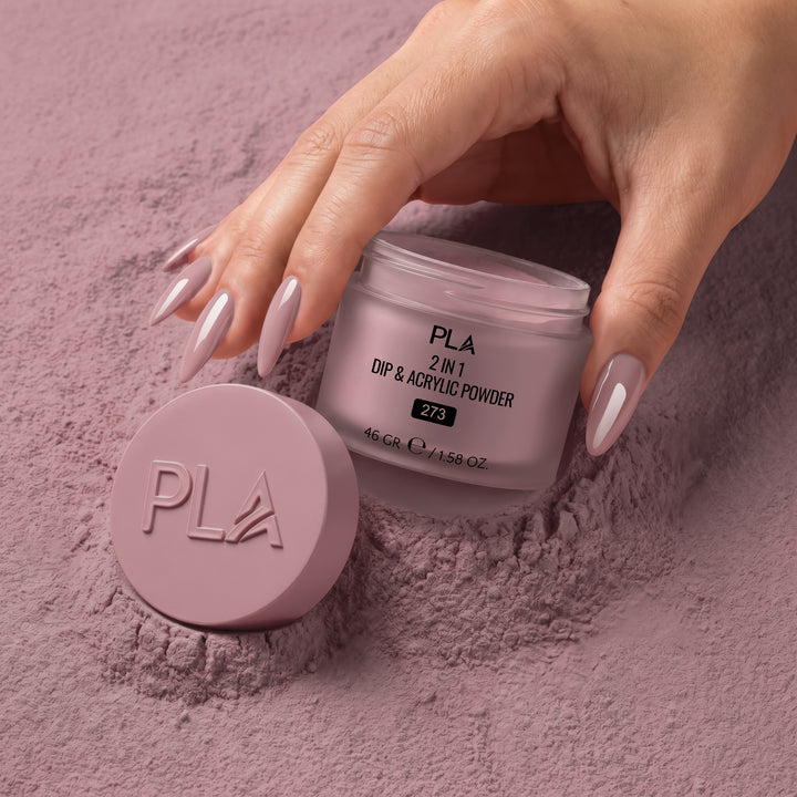 2-in-1 Dip & Acrylic Powder Leaves and Louboutins - 273