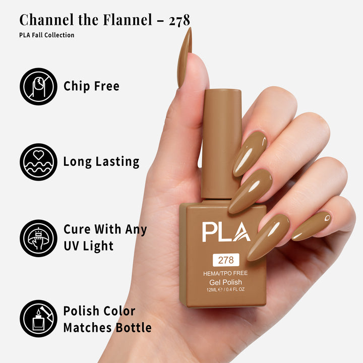 Channel the Flannel - 278 - Gel Polish