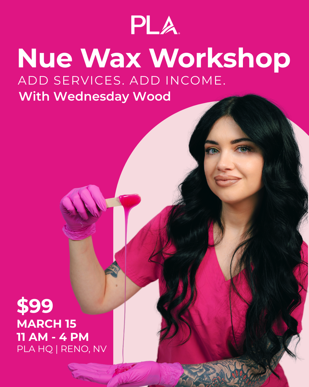 Nue Wax Workshop | Add Wax. Add Income.