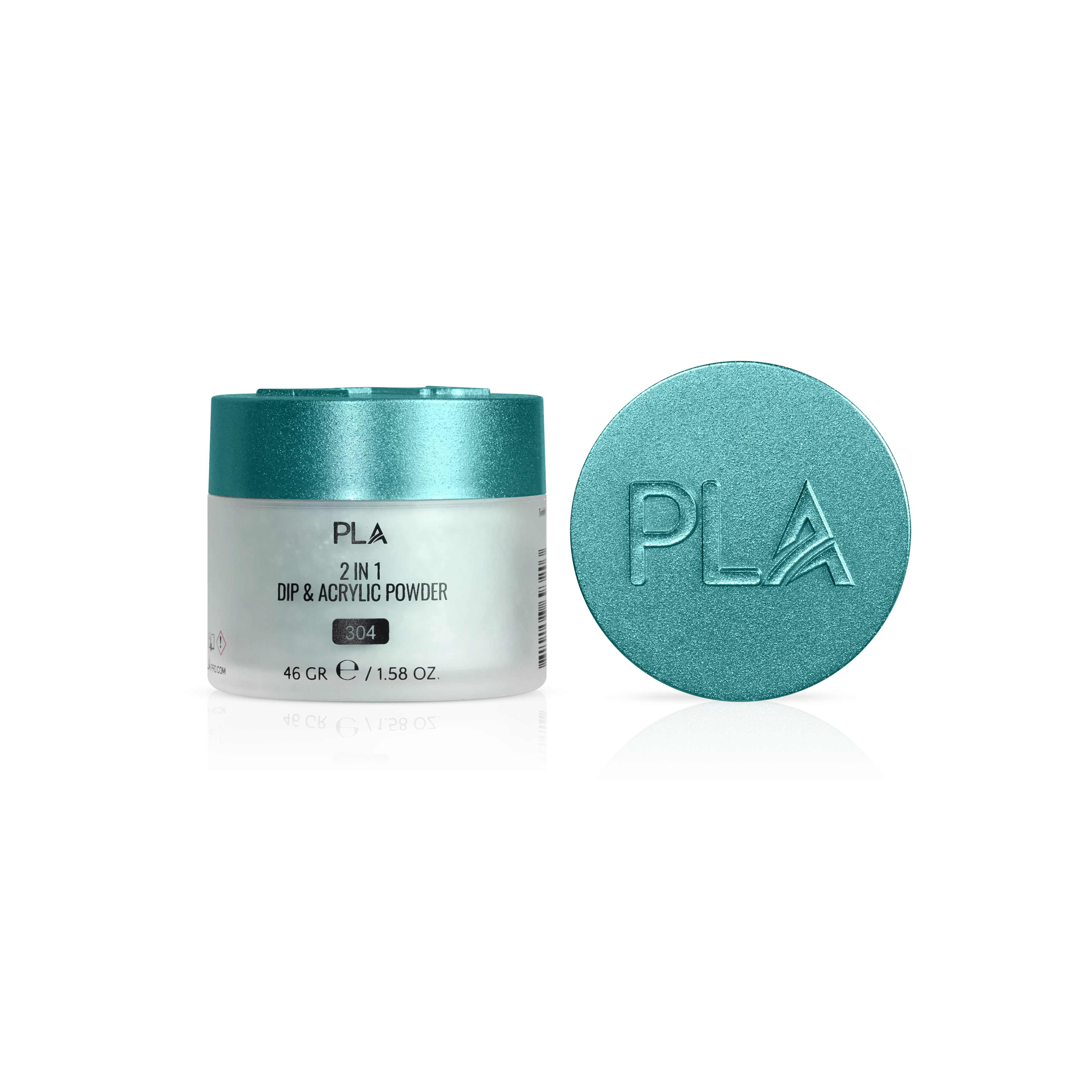 2-in-1 Dip & Acrylic Powder Twinklin' Turquoise - 304