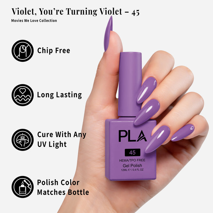 Violet, You're Turning Violet - 45 - Gel Polish