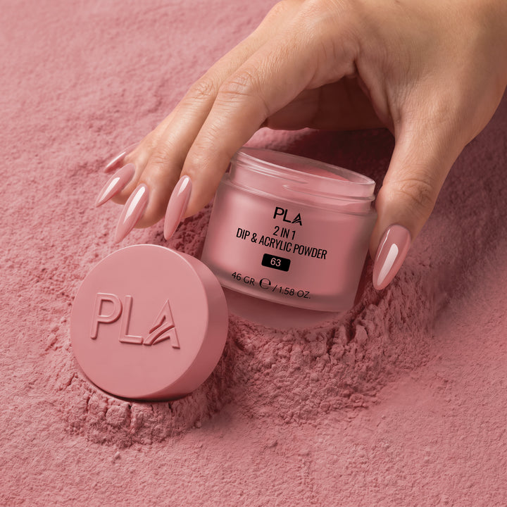 2-in-1 Dip & Acrylic Powder Practically Peach in Every Way - 63