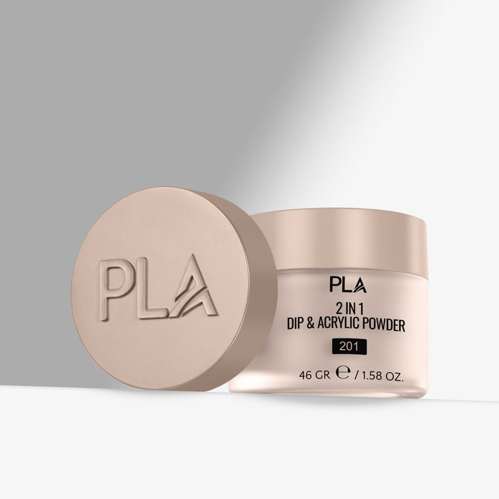 2-in-1 Dip & Acrylic Powder Cloud And Clear - 201