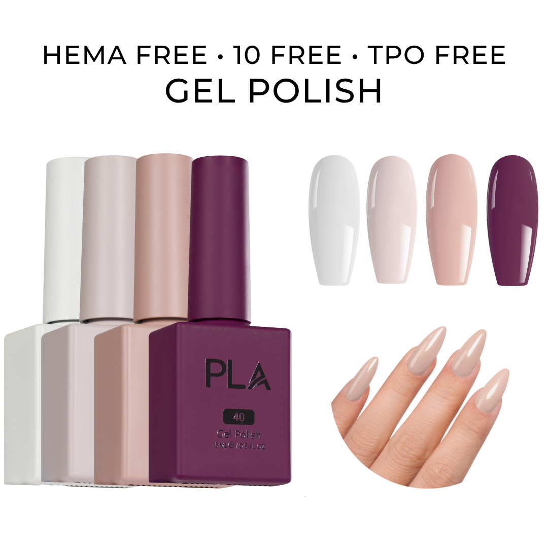 4-Pack Mini Gel Polish Set