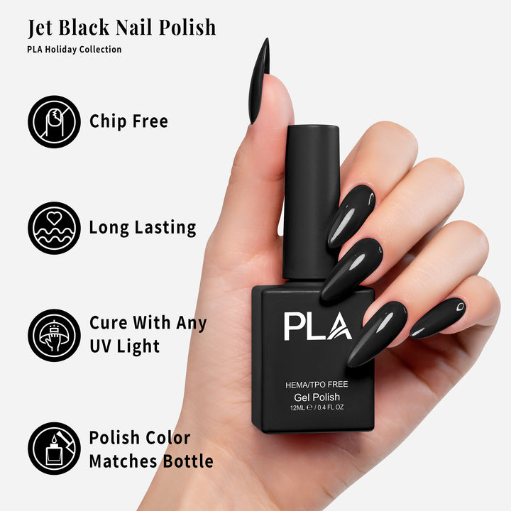 Jet Black - 290 - Gel Polish