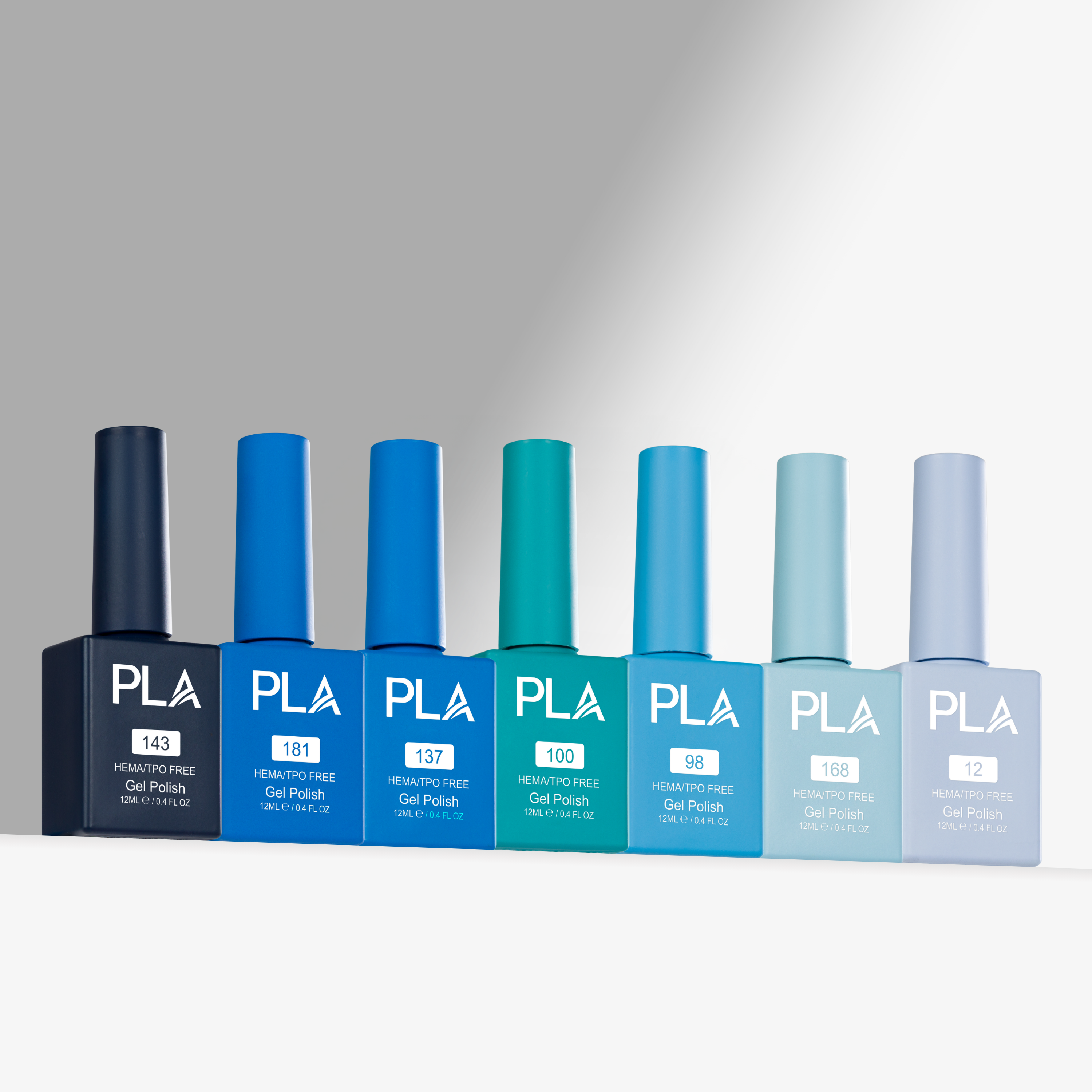 Colección Mini Uñas Azul PLA