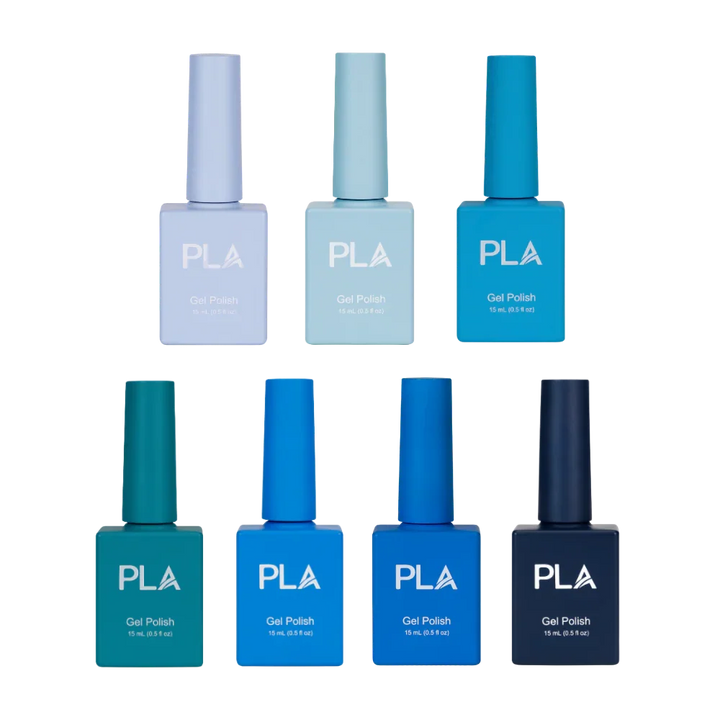 PLA Blue Mini Nail Collection