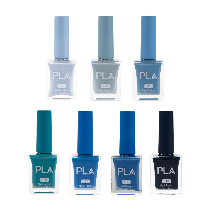 PLA Blue Mini Nail Collection