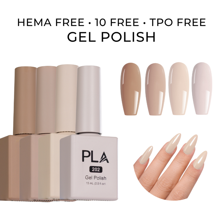 Set de Mini Esmaltes en Gel 4-Pack