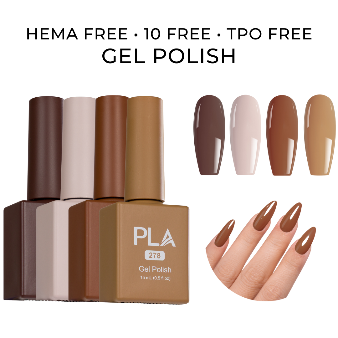 4-Pack Mini Gel Polish Set