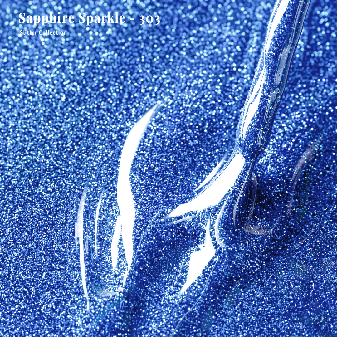Sapphire Sparkle - 303 - Gel Polish