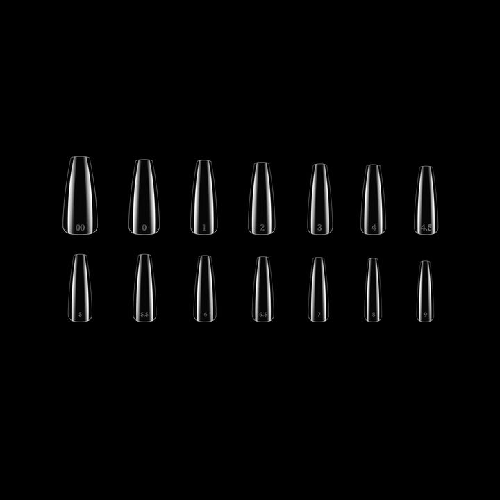 Pro-X Soft Gel Extension Tips - Coffin Bulk Refill (500 pcs.)