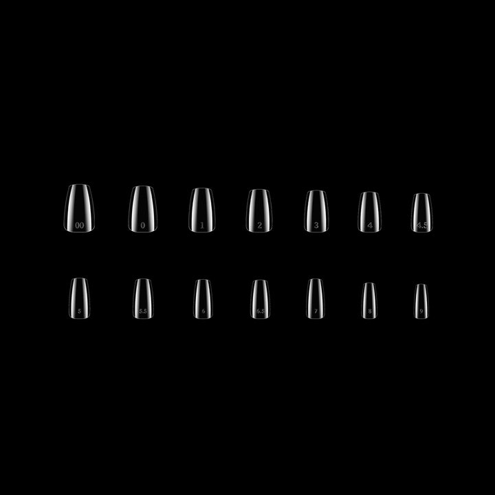 Đầu Móng Mềm Pro-X Gel - Hộp Bổ Sung Coffin Số Lượng Lớn (1000 cái)