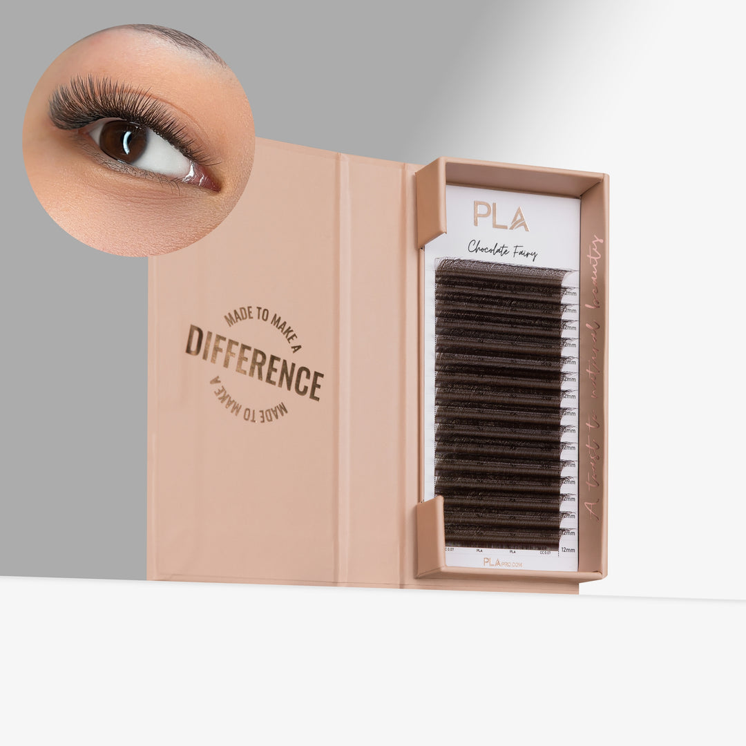 Fairy Brown 0.07 Lash Tray