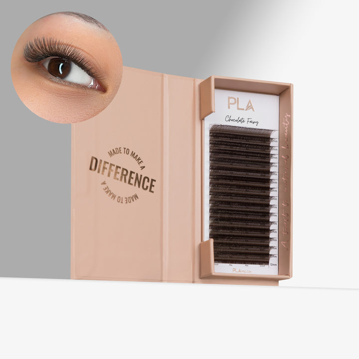 Fairy Brown 0.07 Lash Tray