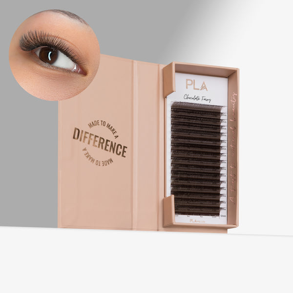 ラフェリーナ　エクストラエマルション PLA Fairy Lashes | 0.07 Brown Lash Extensions – Paris Lash Academy