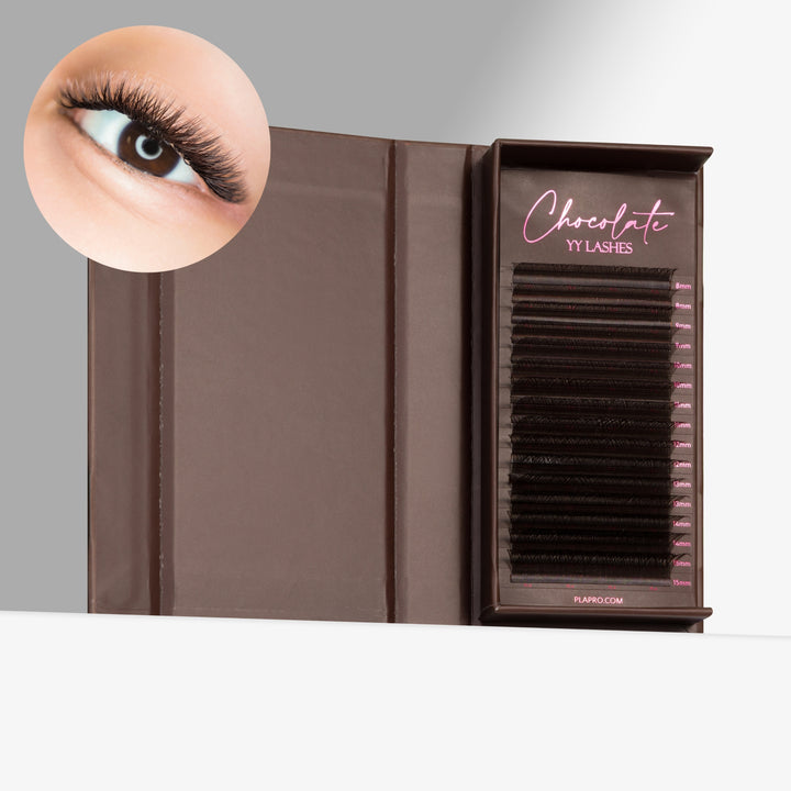 YY Chocolate 0.07 Lash Tray