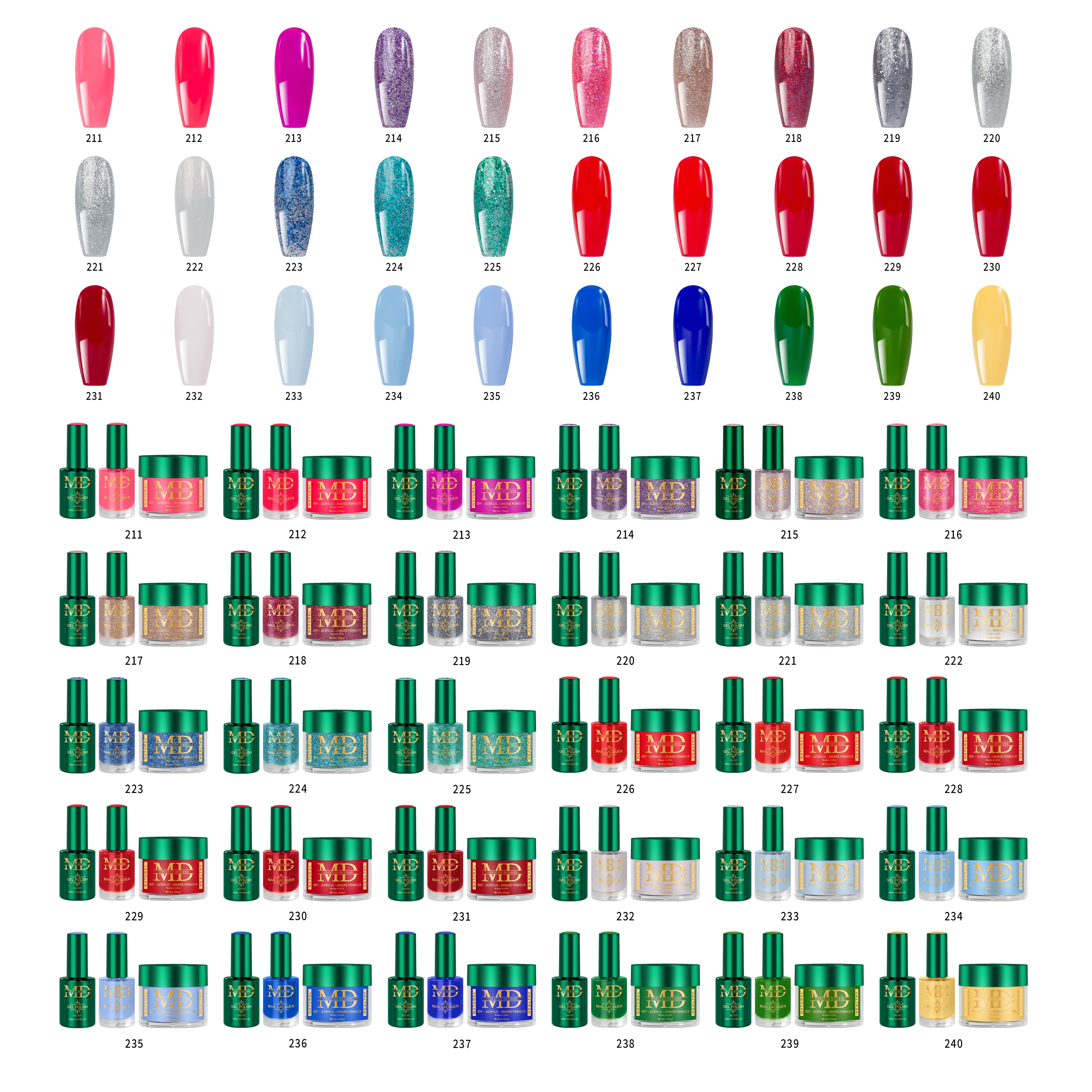 EMERALD COLLECTION - 4-in-1 Collection