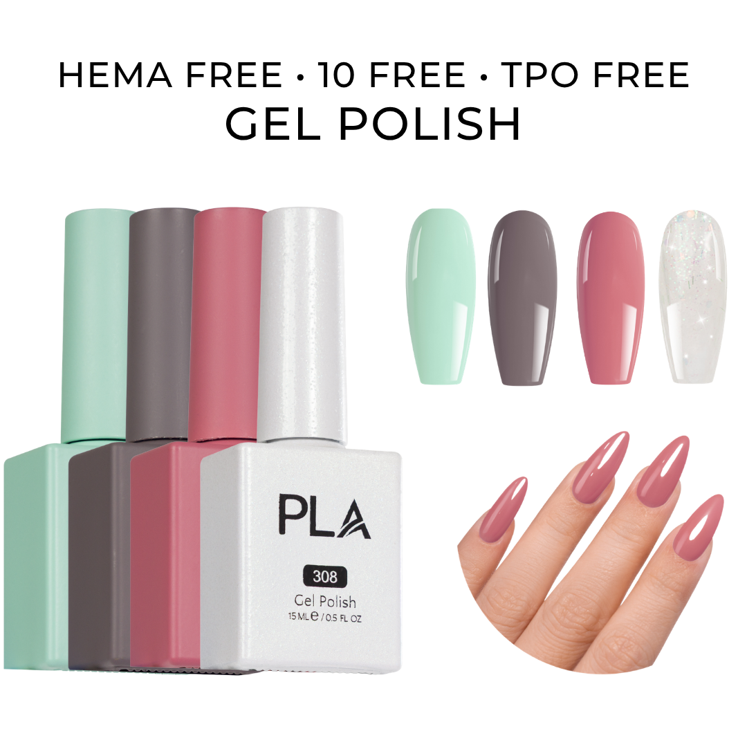 Set de Mini Esmaltes en Gel 4-Pack