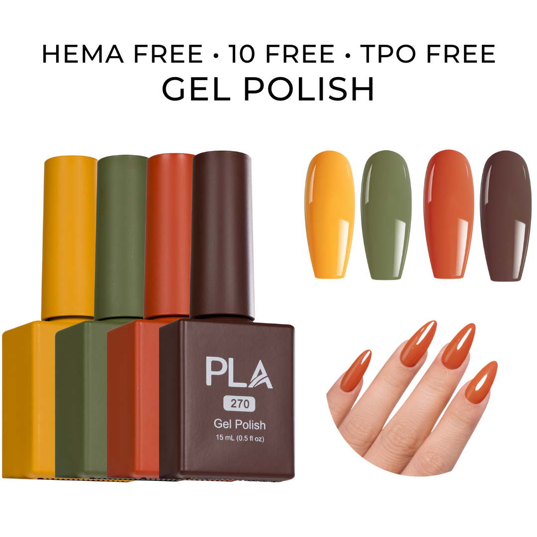4-Pack Mini Gel Polish Set