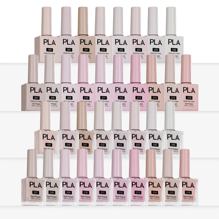 A la moda y ligera - Colección de uñas