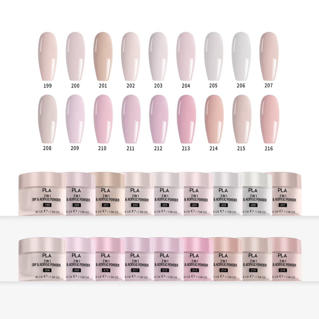 A la moda y ligera - Colección de uñas