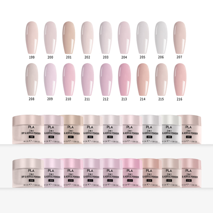 A la moda y ligera - Colección de uñas